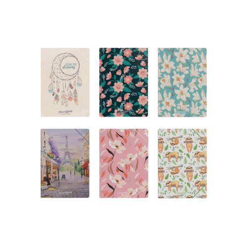 Forever Young Gumis Mappa Karton A/4 Vegyes Mintákban