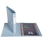 Exacompta Gyűrűskönyv A/4 4 Gyűrűs 40 mm Bee Blue Vegyes Színek