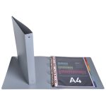 Exacompta Gyűrűskönyv A/4 4 Gyűrűs 40 mm Ellipse Vegyes Színek