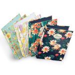 Pigna Gyűrűskönyv A/4 4 Gyűrűs 40 mm Gerinc Nature Flowers Vegyes Minta