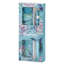   Empire Golyóstoll Bőr Tokkal 1 mm Kék Írásszín Kék Test Burgeon