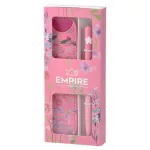 Empire Golyóstoll Bőr Tokkal 1 mm Kék Írásszín Rózsaszín Test Burgeon