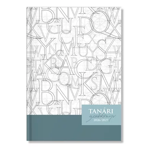 PD Tanári Zsebkönyv 2026-2027 Letters