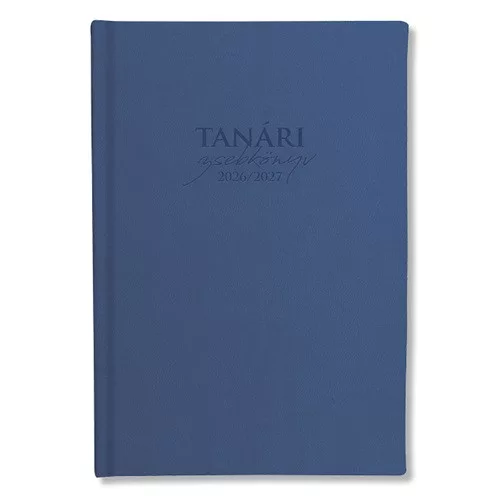 PD Tanári Zsebkönyv 2026-2027 Műbőr Kék