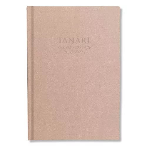 PD Tanári Zsebkönyv 2026-2027 Műbőr Bézs