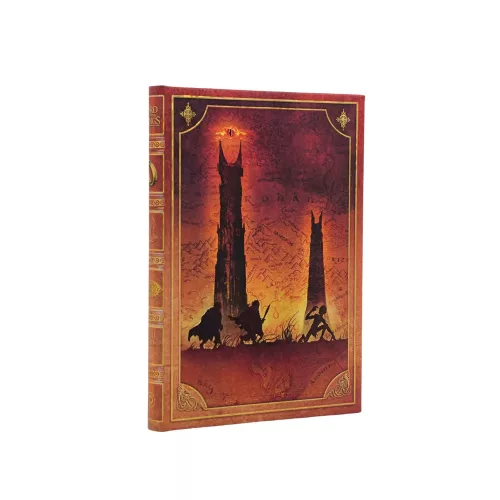 Paperblanks Keményfedeles Notesz Mini 9x14 cm Vonalas Lord of the Rings The Quest Continues