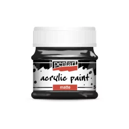 Pentart Akrilfesték Matt 50 ml Fekete