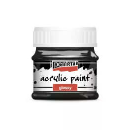 Pentart Akrilfesték Fényes 50 ml Fekete