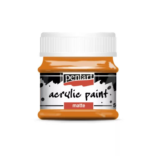 Pentart Akrilfesték Matt 50 ml Narancs