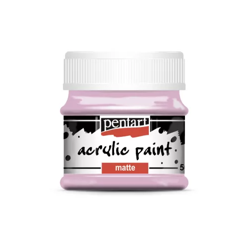 Pentart Akrilfesték Matt 50 ml Rózsaszín