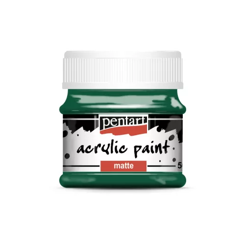 Pentart Akrilfesték Matt 50 ml Fenyőzöld
