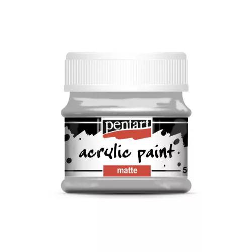 Pentart Akrilfesték Matt 50 ml Szürke