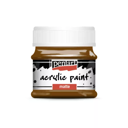 Pentart Akrilfesték Matt 50 ml Gesztenye