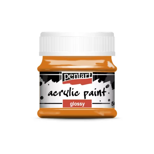 Pentart Akrilfesték Fényes 50 ml Narancs