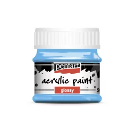 Pentart Akrilfesték Fényes 50 ml Világoskék