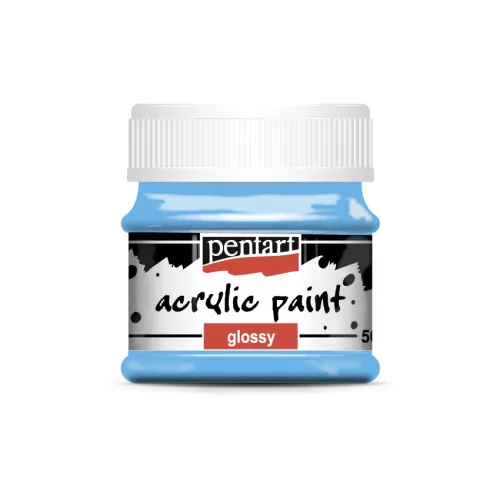 Pentart Akrilfesték Fényes 50 ml Világoskék