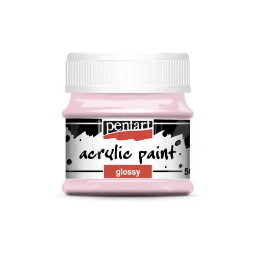 Pentart Akrilfesték Fényes 50 ml Rózsaszín
