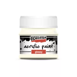 Pentart Akrilfesték Fényes 50 ml Elefántcsont Fehér
