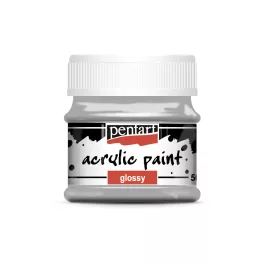 Pentart Akrilfesték Fényes 50 ml Szürke