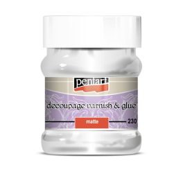 Pentart Decoupage Ragasztólakk 230 ml Matt