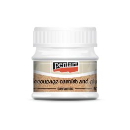 Pentart Decoupage Ragasztólakk 50 ml Kerámiára