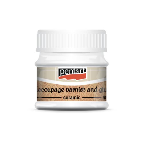 Pentart Decoupage Ragasztólakk 50 ml Kerámiára