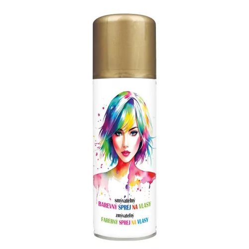 Hajszínező Spray 125 ml Lemosható Arany