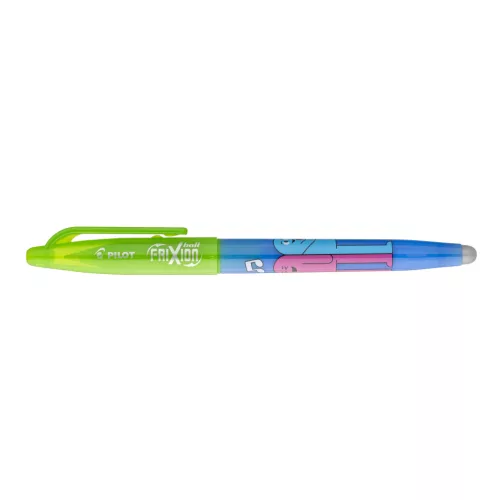 Pilot Frixion Ball Rollertoll 0,7 mm Kék Tinta Törölhető Light Green Friends
