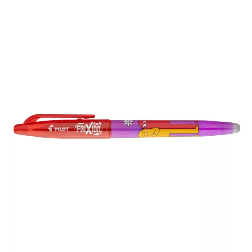 Pilot Frixion Ball Rollertoll 0,7 mm Kék Tinta Törölhető Purple Friends