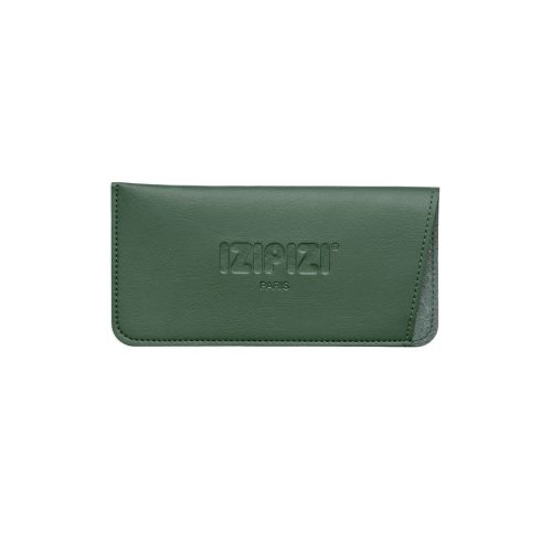 IZIPIZI szemüvegtok felnőtt szemüveghez - zöld
