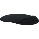 OfficeArt Ergonomikus Egéralátét 25x21 cm Zselés Fekete