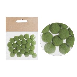 Pompon 1,5 mm Zöld 24 Darab/Csomag
