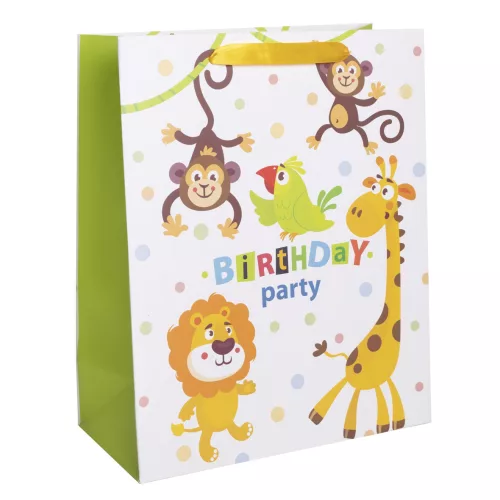 Dísztasak Matt Szülinapi Party 31x42 cm