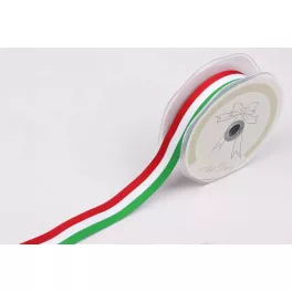   Vászon Szalag 1 cm Széles Nemzeti Színű 25 Méter/Tekercs