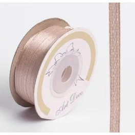 Szatén Szalag 0,3 cm Széles 50 méter Rose Gold