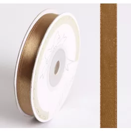 Szatén Szalag 1 cm Széles 25 méter Drapp