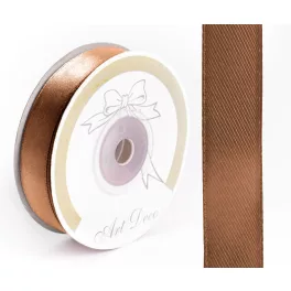 Szatén Szalag 1,5 cm Széles 25 méter Drapp
