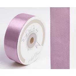 Szatén Szalag 2,5 cm Széles 25 méter Vintage Mályva
