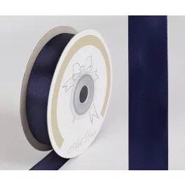 Szatén Szalag 1,5 cm Széles 25 méter Sötétkék