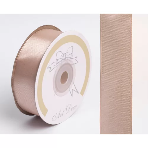 Szatén Szalag 2,5 cm Széles 25 méter Rose Gold