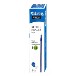   Colorino Tollbetét Radírozható 0,5 mm Kék 3 Darab/Csomag Kupakos Tollhoz