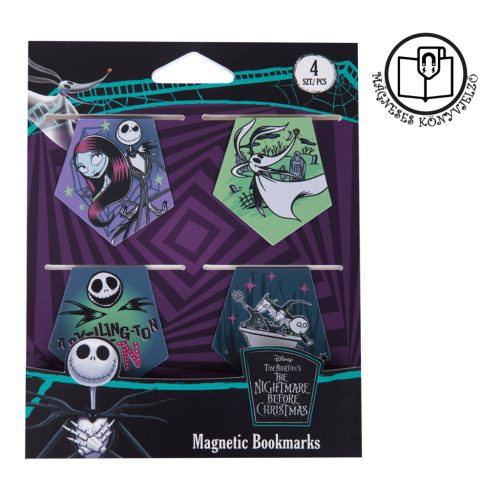 Colorino Könyvjelző Mágneses 4 Darab/Csomag Tim Burton II Vegyes Minták