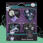 Colorino Könyvjelző Mágneses 4 Darab/Csomag Tim Burton III Vegyes Minták