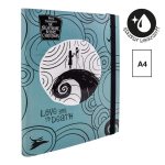 Colorino Füzetbox A/4 30 mm Gumis Tim Burton Szürke