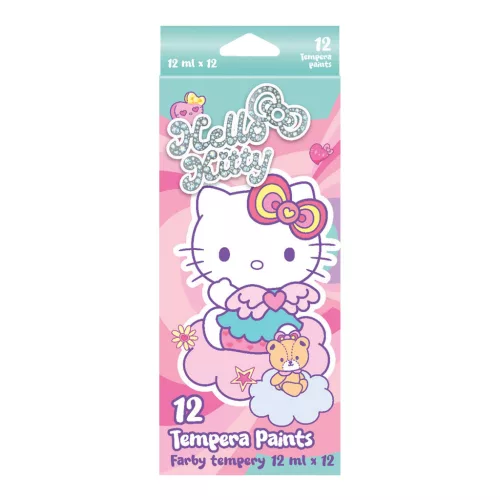 Colorino Tempera Készlet 12x12 ml Tubusos Hello Kitty