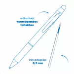 Colorino Tollbetét Radírozható 0,5 mm Kék