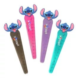 Colorino Vonalzó 12 cm Műanyag Stitch Black Vegyes Színek