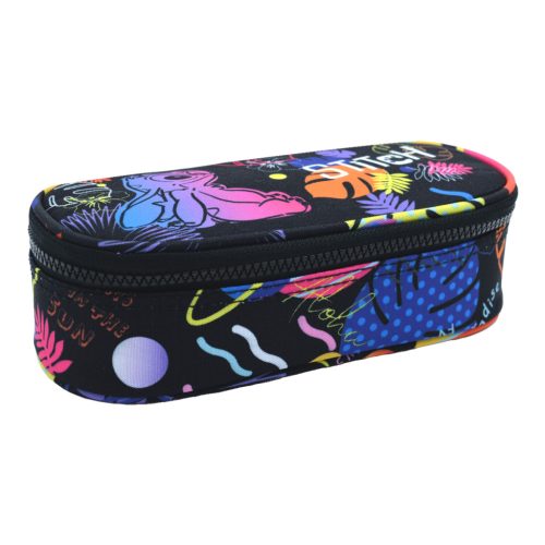 Colorino Tolltartó Ovális Töltetlen Stitch Black