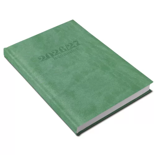 Realsytem Tanári Zsebkönyv A/5 2026-2027 Világoszöld