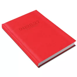 Realsytem Tanári Zsebkönyv A/5 2026-2027 Piros